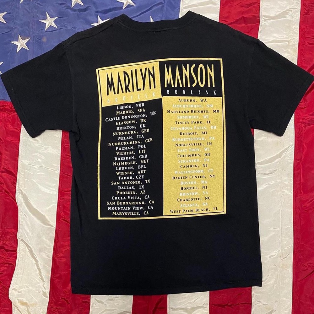 Marilyn Manson The Golden Age of Grotesque Tour T - Picture 2 of 4